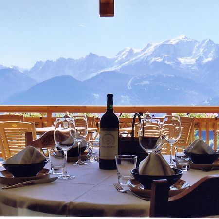サランシュ La Joubarbe Au Balcon Du Mont-Blancヴィラ エクステリア 写真