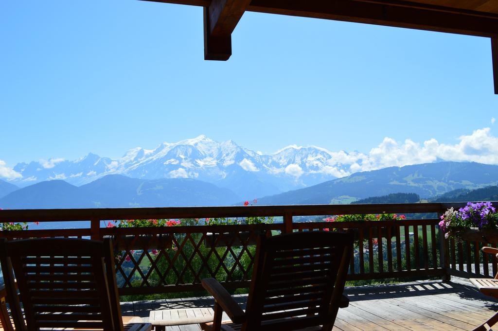 サランシュ La Joubarbe Au Balcon Du Mont-Blancヴィラ エクステリア 写真