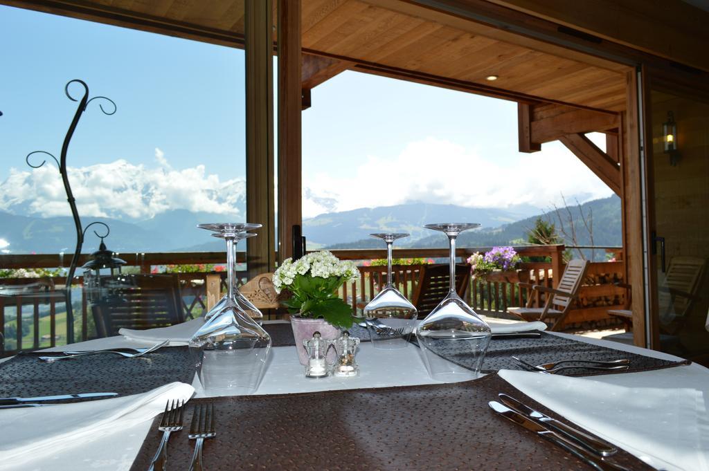 サランシュ La Joubarbe Au Balcon Du Mont-Blancヴィラ エクステリア 写真