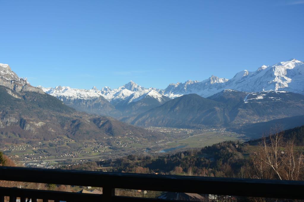サランシュ La Joubarbe Au Balcon Du Mont-Blancヴィラ エクステリア 写真