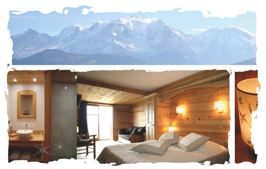 サランシュ La Joubarbe Au Balcon Du Mont-Blancヴィラ 部屋 写真
