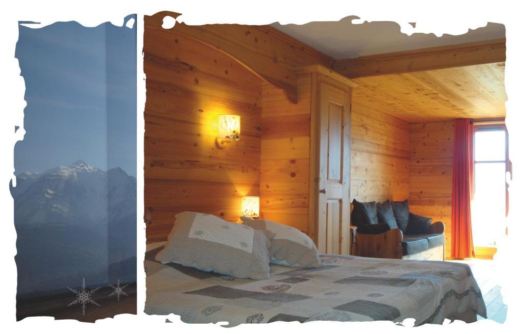 サランシュ La Joubarbe Au Balcon Du Mont-Blancヴィラ 部屋 写真
