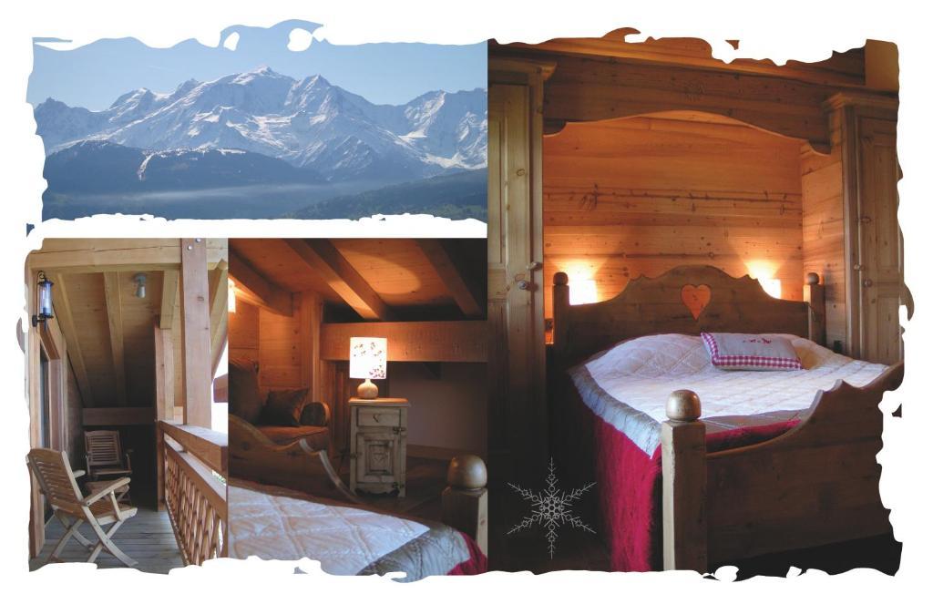 サランシュ La Joubarbe Au Balcon Du Mont-Blancヴィラ 部屋 写真