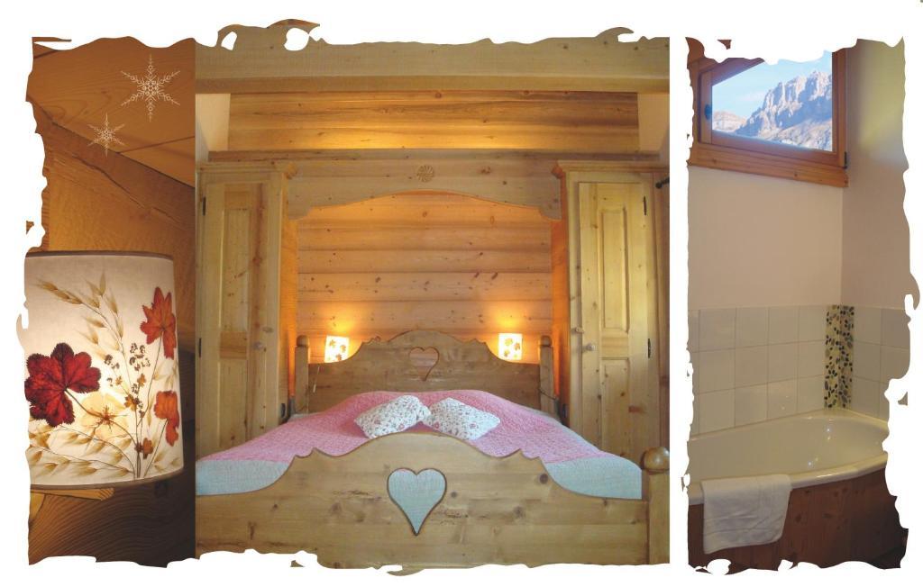 サランシュ La Joubarbe Au Balcon Du Mont-Blancヴィラ 部屋 写真