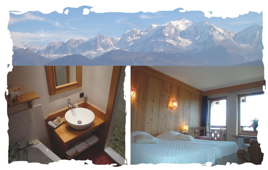 サランシュ La Joubarbe Au Balcon Du Mont-Blancヴィラ 部屋 写真